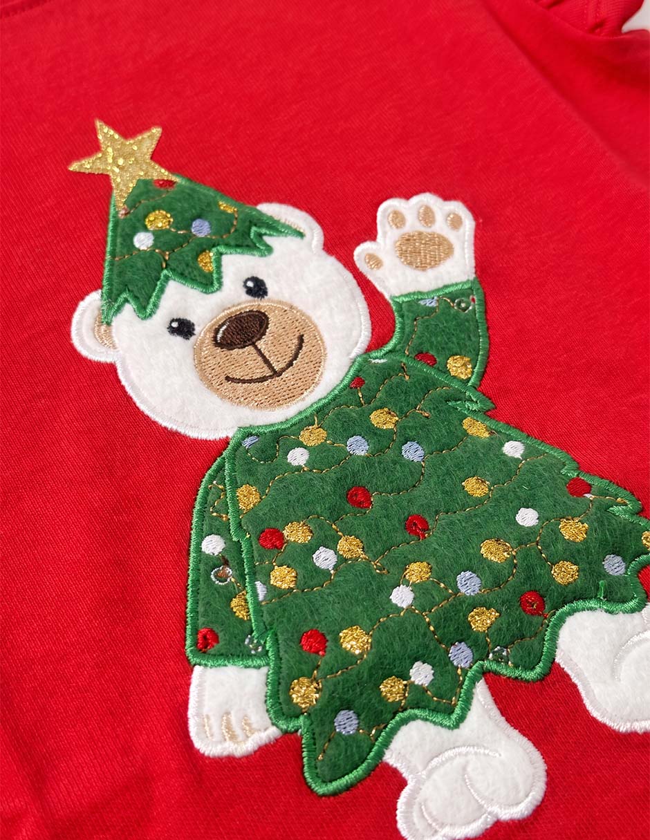Playera Bolo manga corta para niña 3