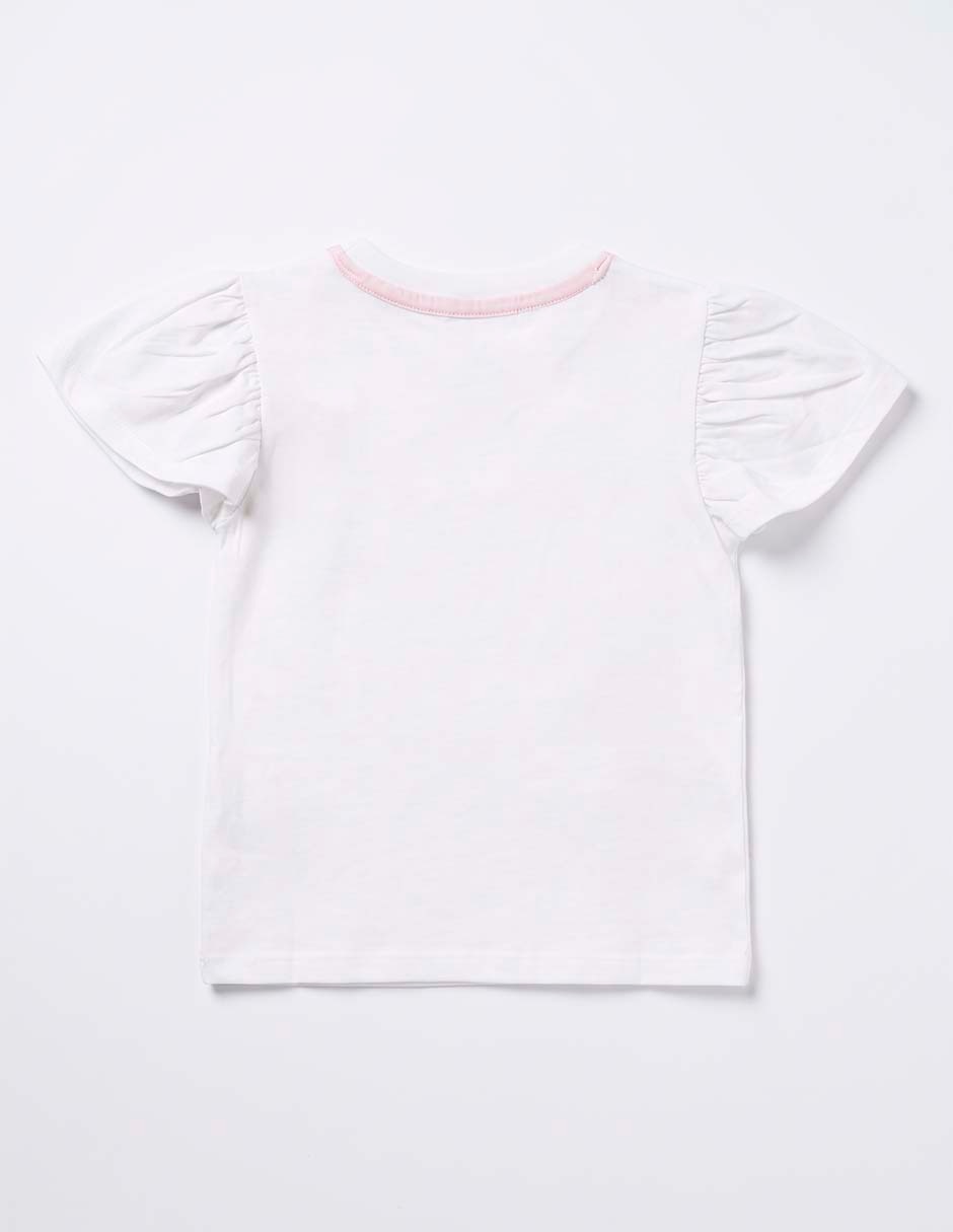 Playera manga corta para niña 4