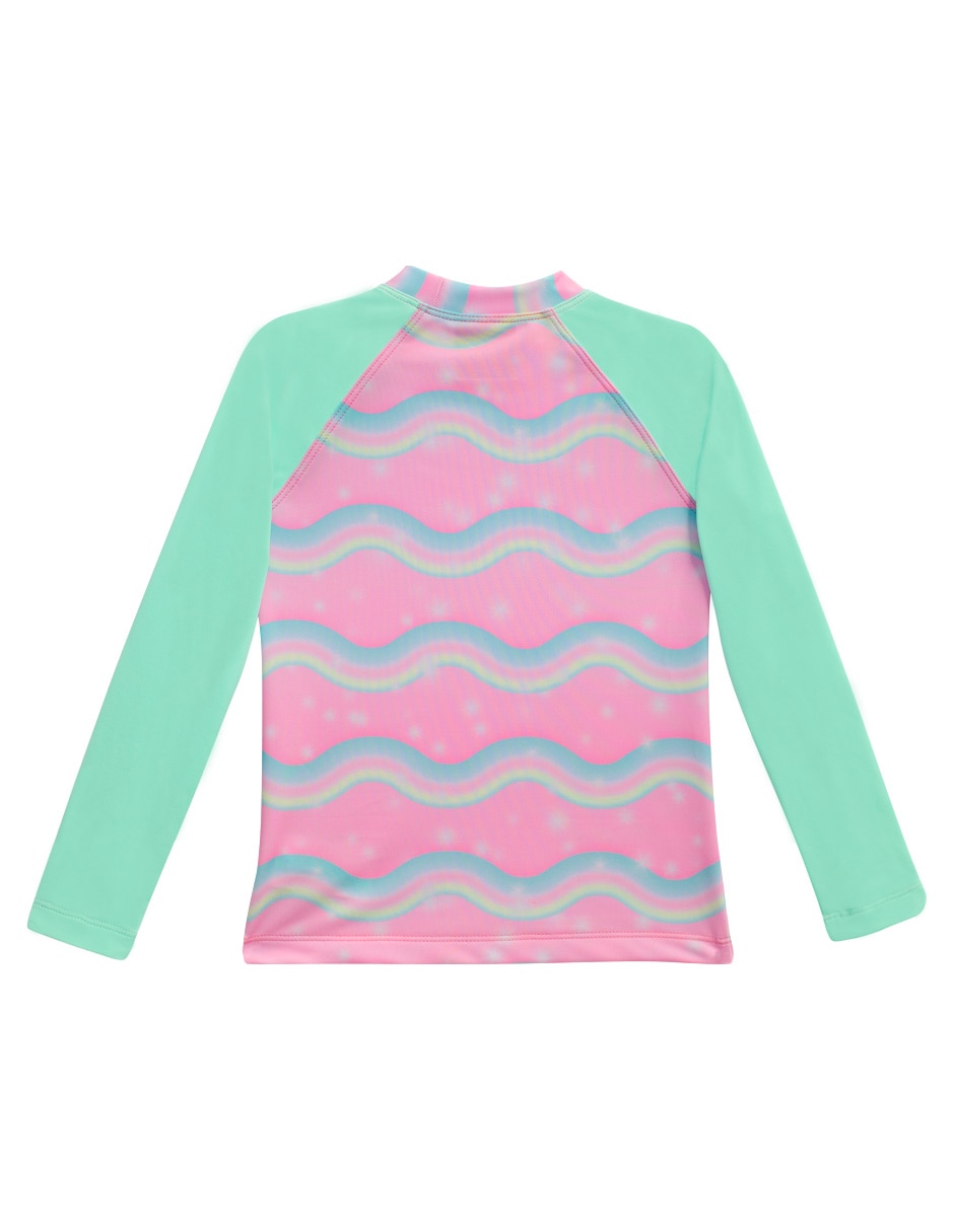 Wetshirt "estampado" gráfico "para" niña 2
