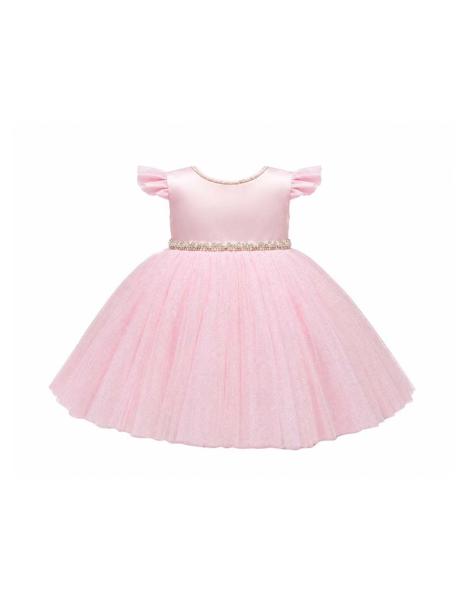Vestido Formal Manga Corta Para Infantil Niña Vestido Formal Manga Corta Para Infantil Niña