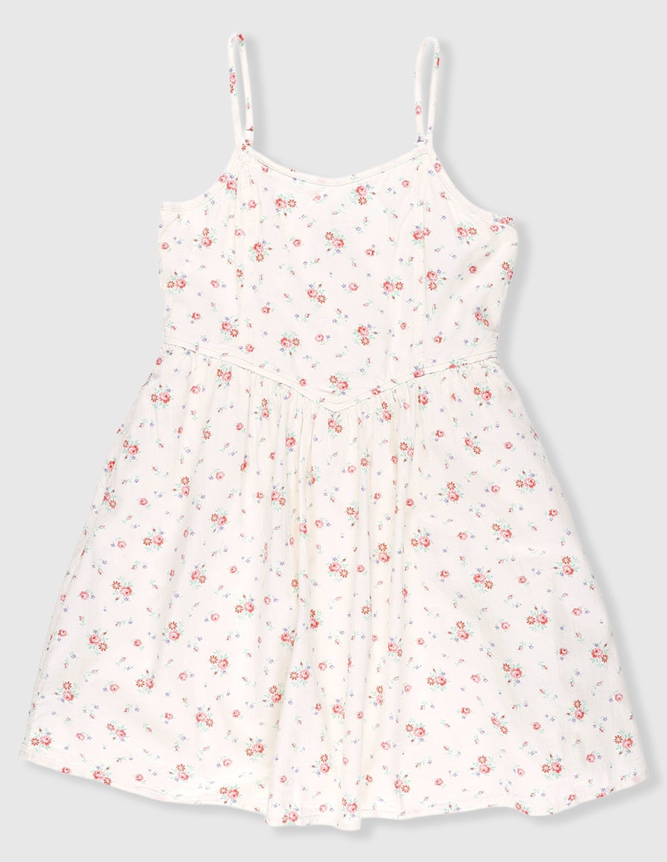 Vestido manga para niña