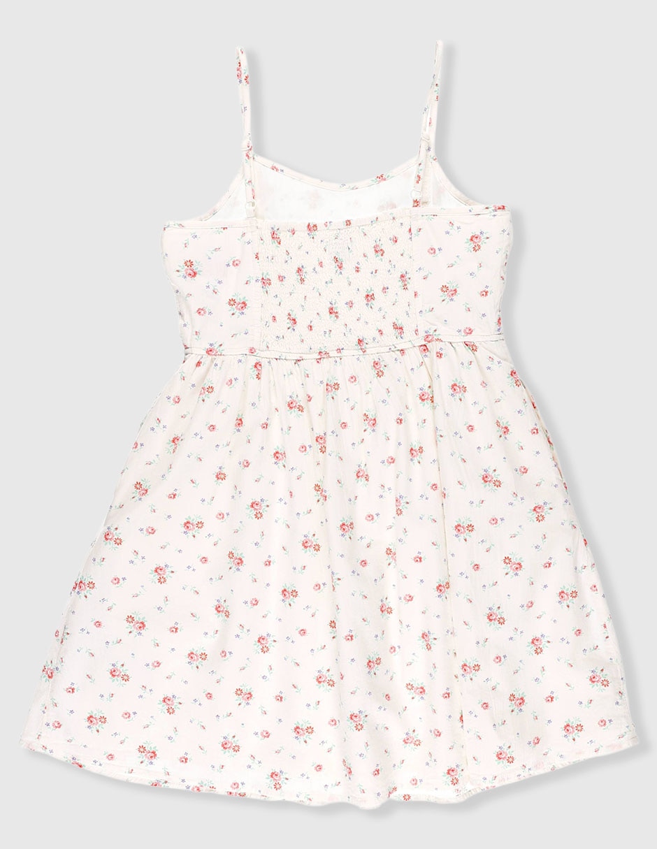 Vestido manga para niña