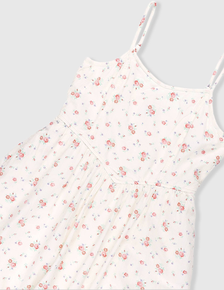 Vestido manga para niña