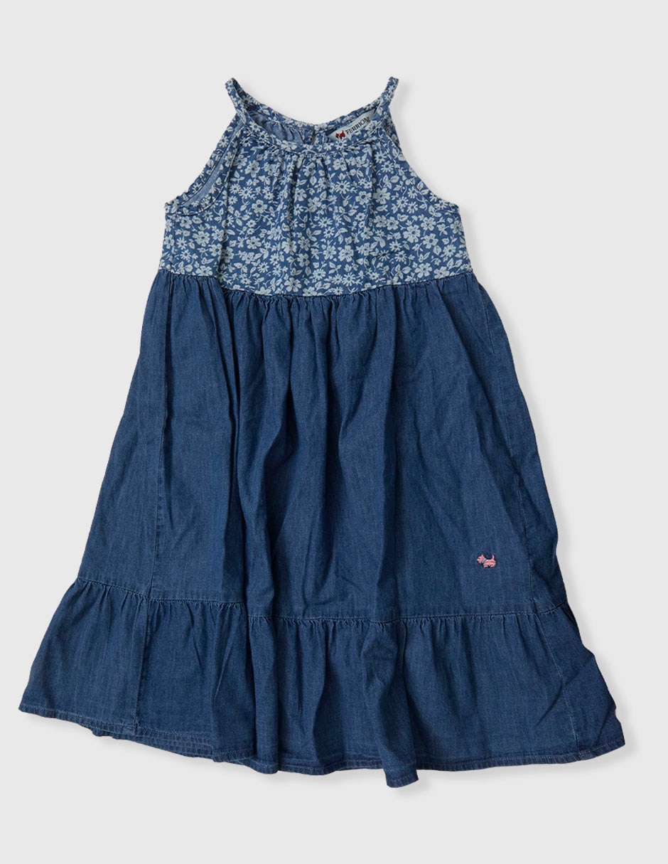 Vestido Set Manga Sin Manga Para Infantil Niña Vestido Set Manga Sin Manga Para Infantil Niña