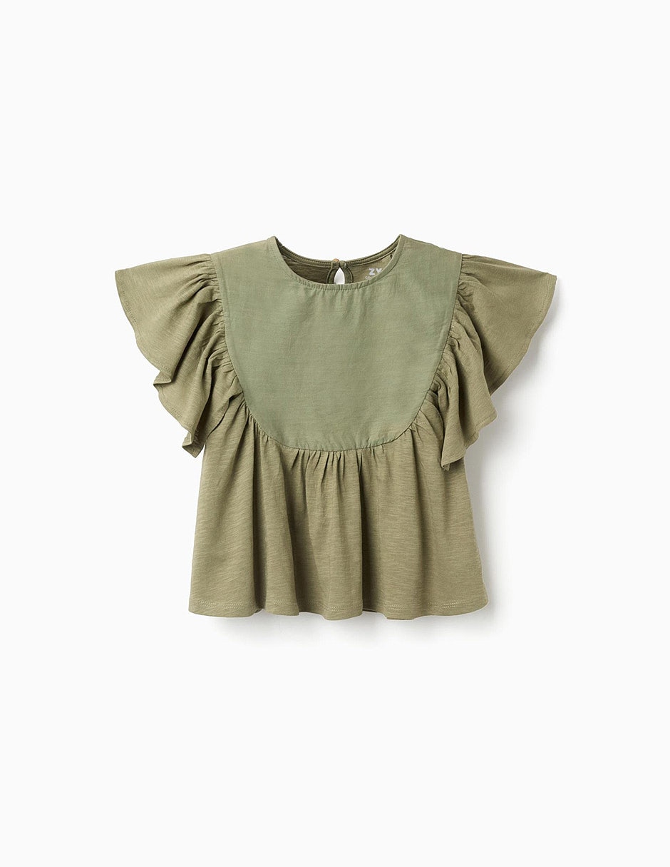Playera lanzarote manga corta para infantil niña 1