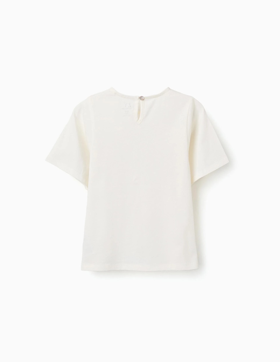 Playera Sculpting Curiosity manga corta para niña 2