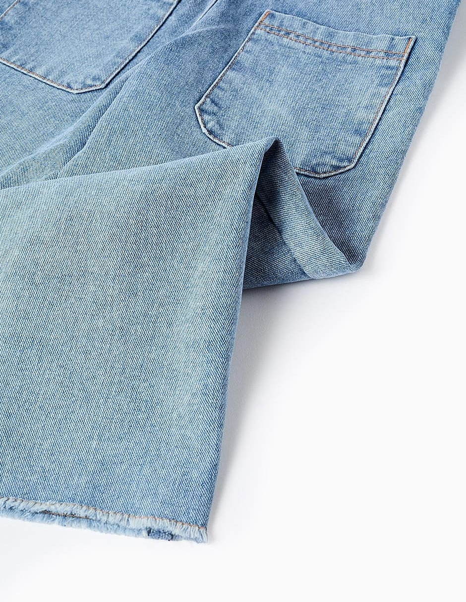 Overol pantalón lanzarote de mezclilla para niña 3