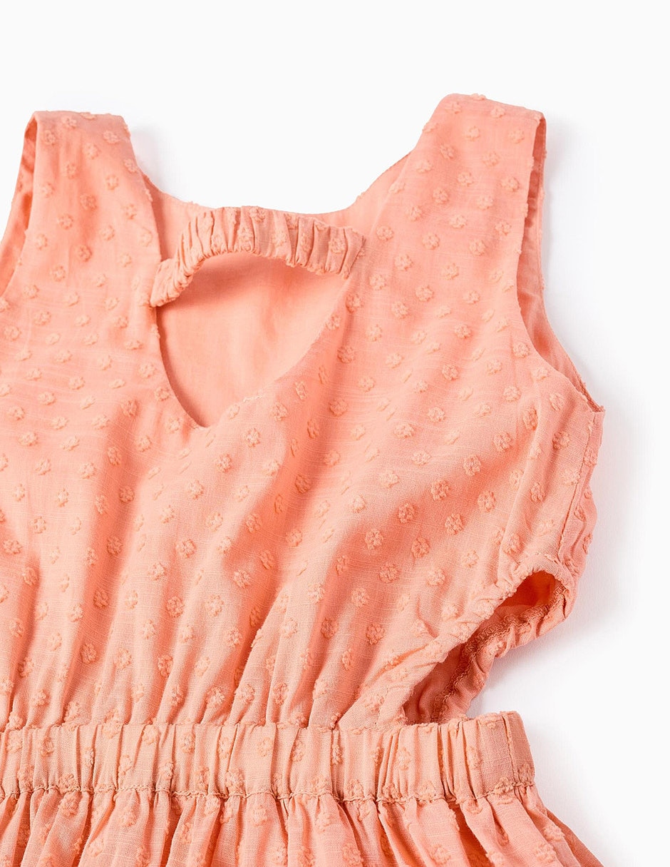 Vestido lanzarote "manga" sin manga "para" infantil niña 3