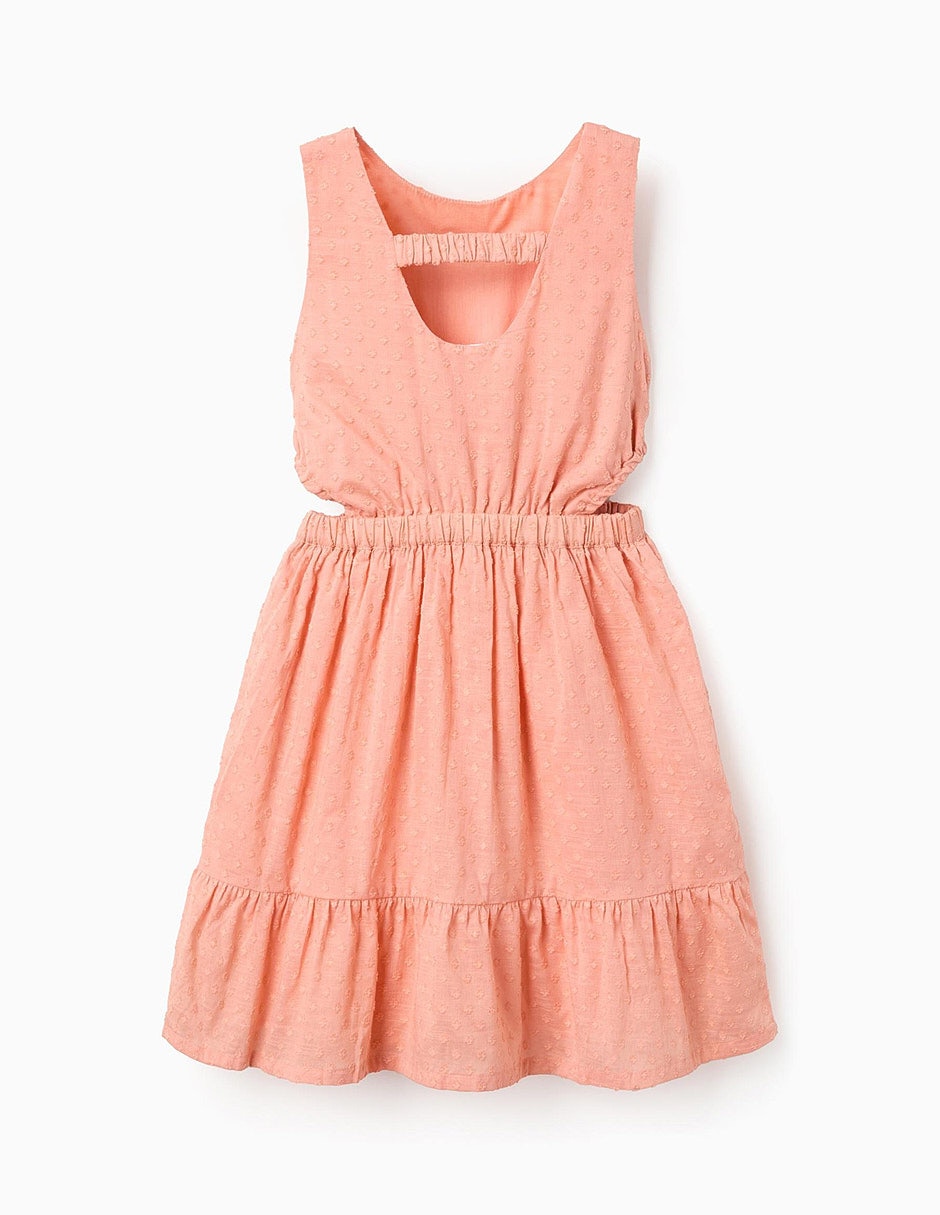 Vestido lanzarote "manga" sin manga "para" infantil niña 4