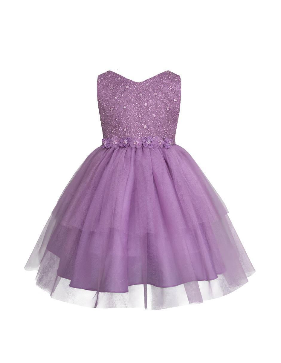Vestido sin manga para niña