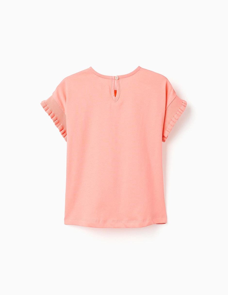 Playera zippy imagining tales manga corta infantil niña