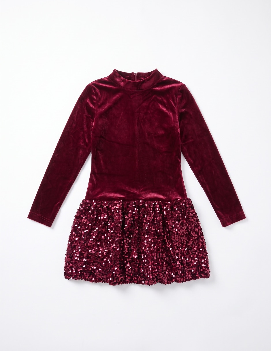 Vestido manga regular para Niña 3