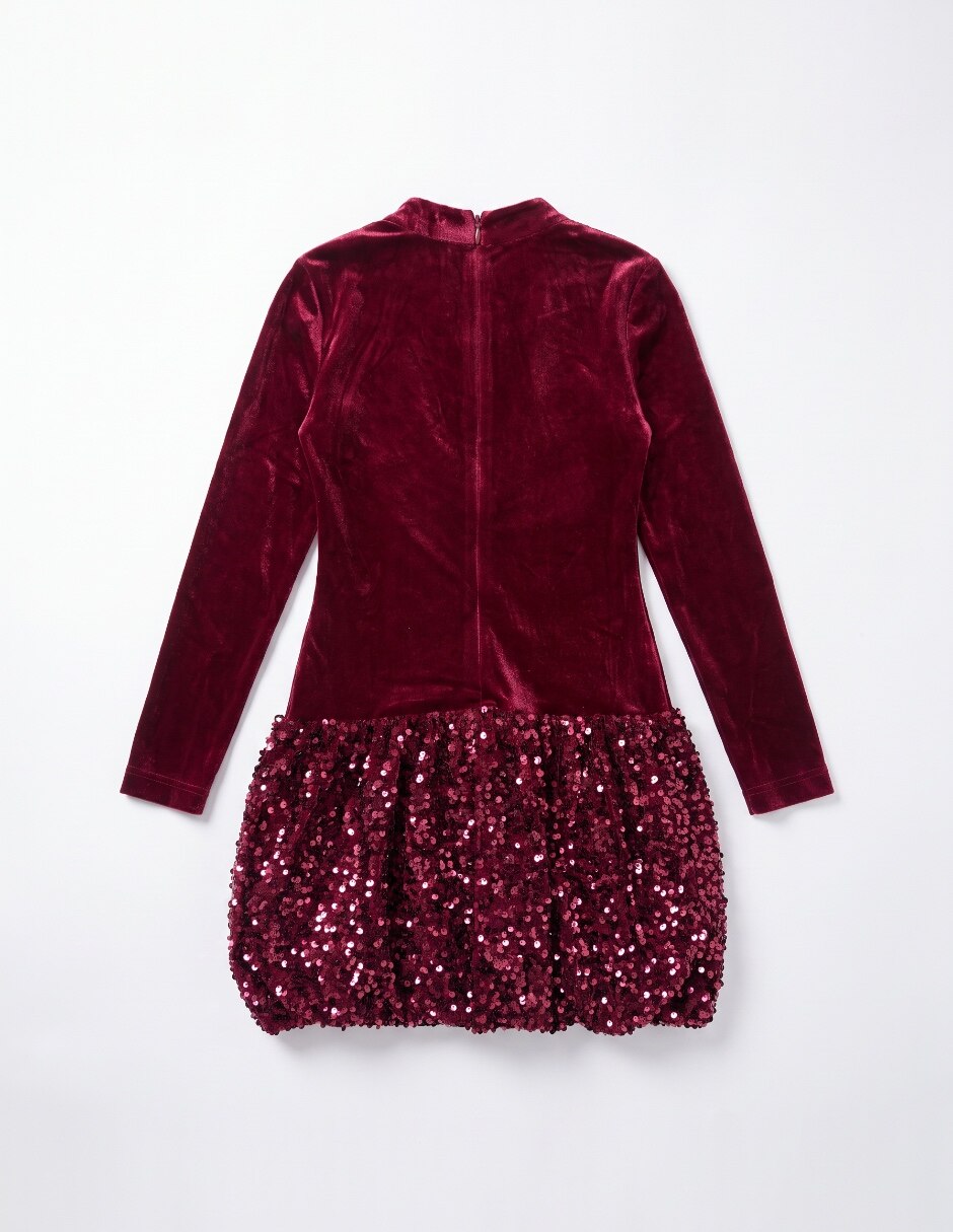 Vestido manga regular para Niña 4