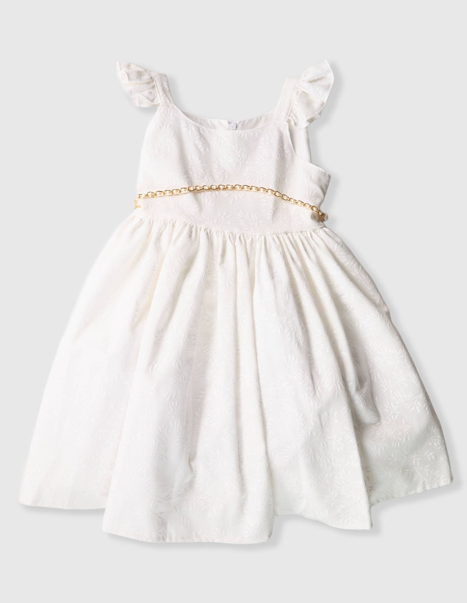 Vestido Formal Sin Familia Manga Sin Manga Para Niña