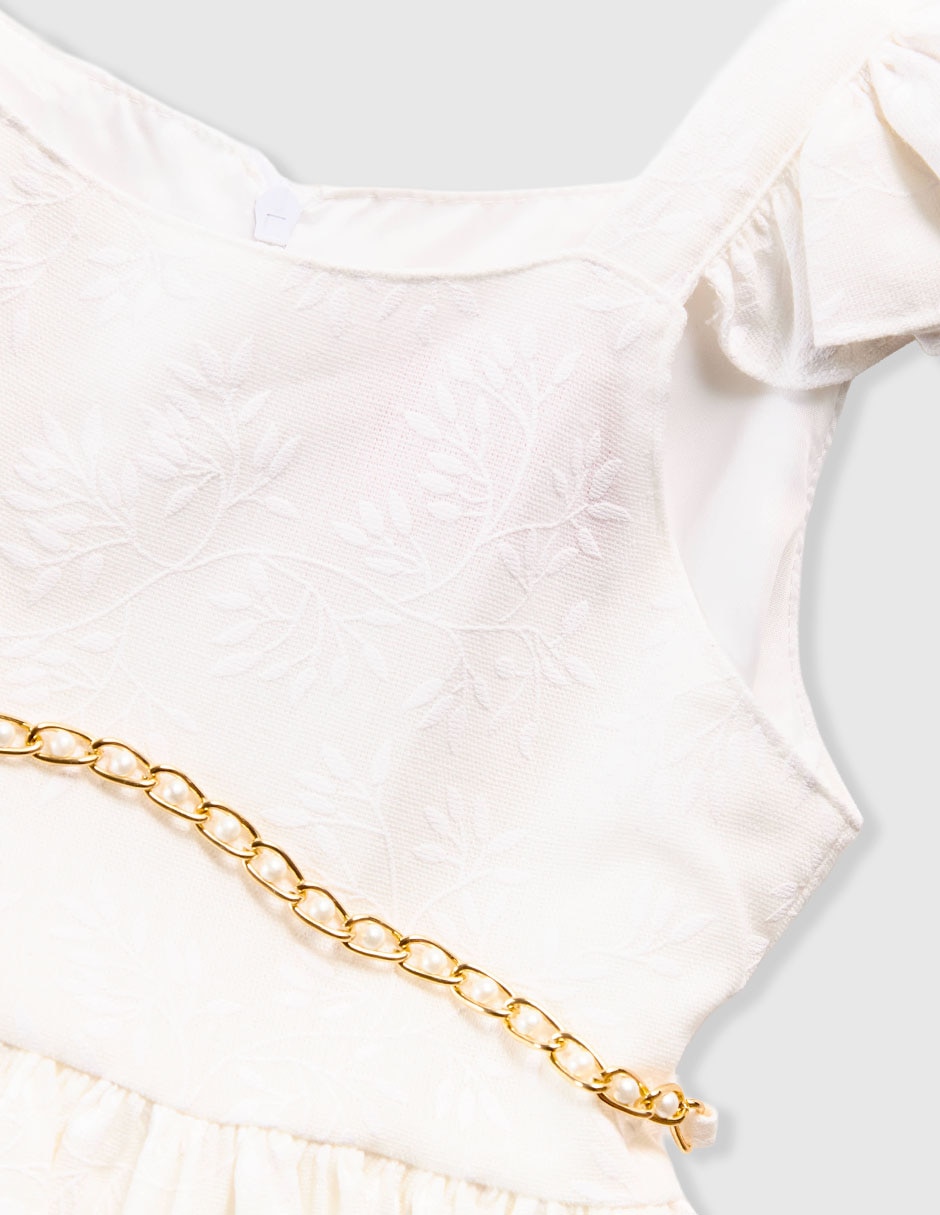 Vestido formal Chersi sin manga para niña