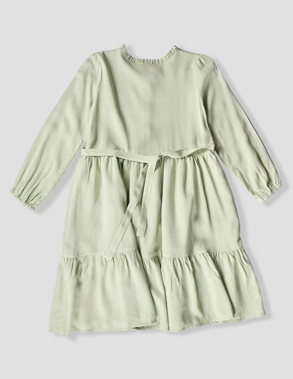 Vestido Chersi manga larga para niña