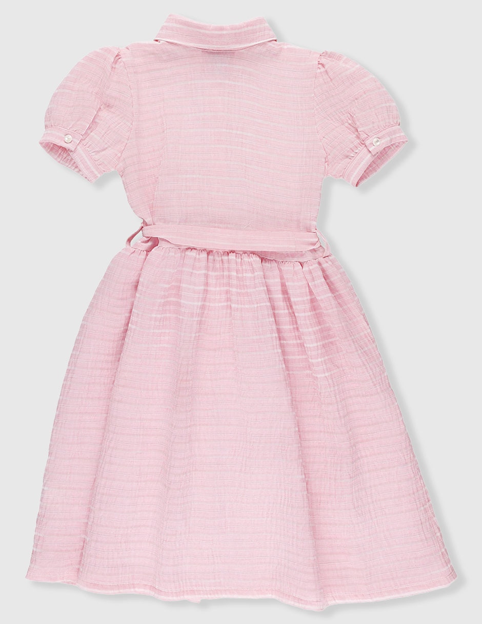 Vestido casual Chersi manga corta para niña