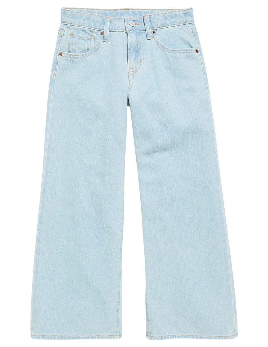 Jeans/Jegging Regular Baggy NO APLICA 897526-000 lavado Claro para Niña Jeans/Jegging Regular Baggy NO APLICA 897526-000 lavado Claro para Niña