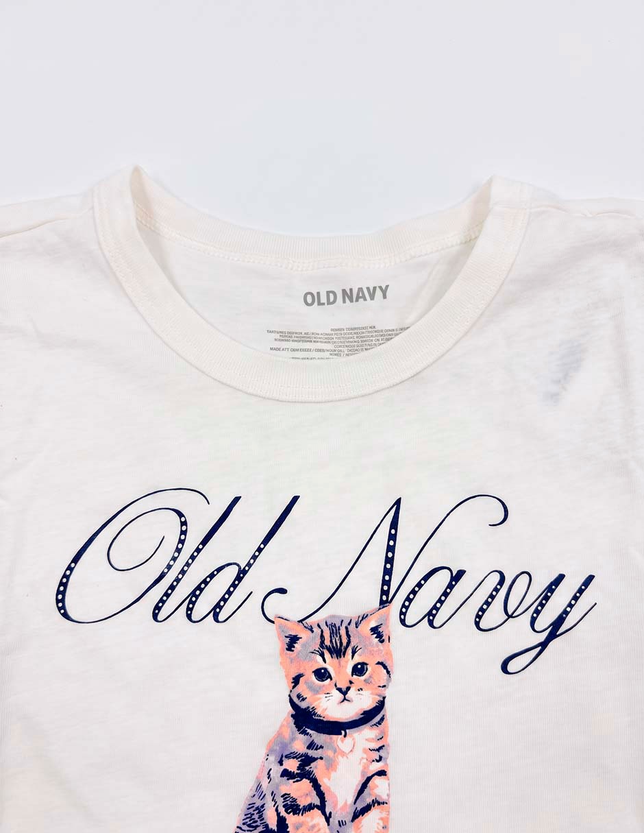 Playera manga corta para niña 3