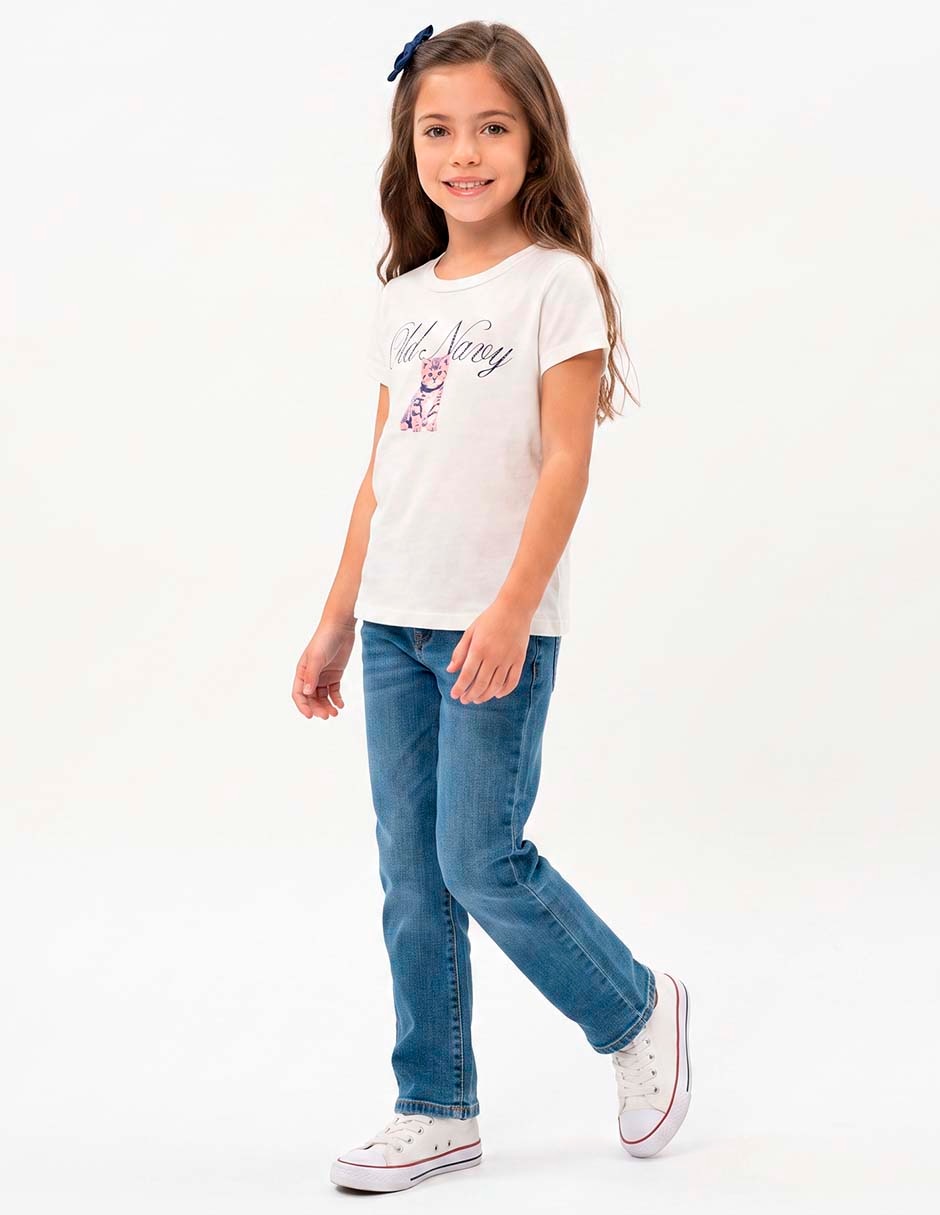 Playera manga corta para niña 2