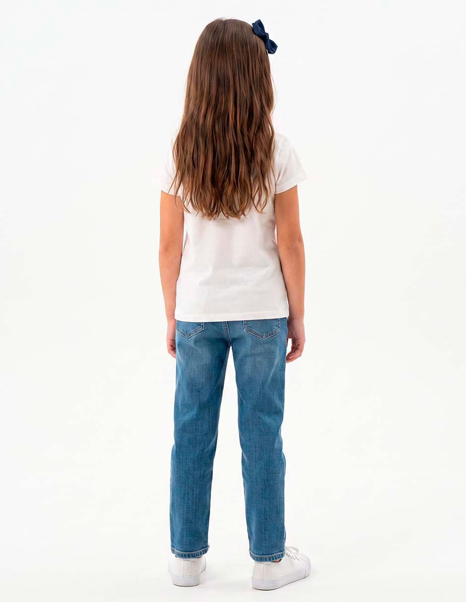 Playera manga corta para niña 6
