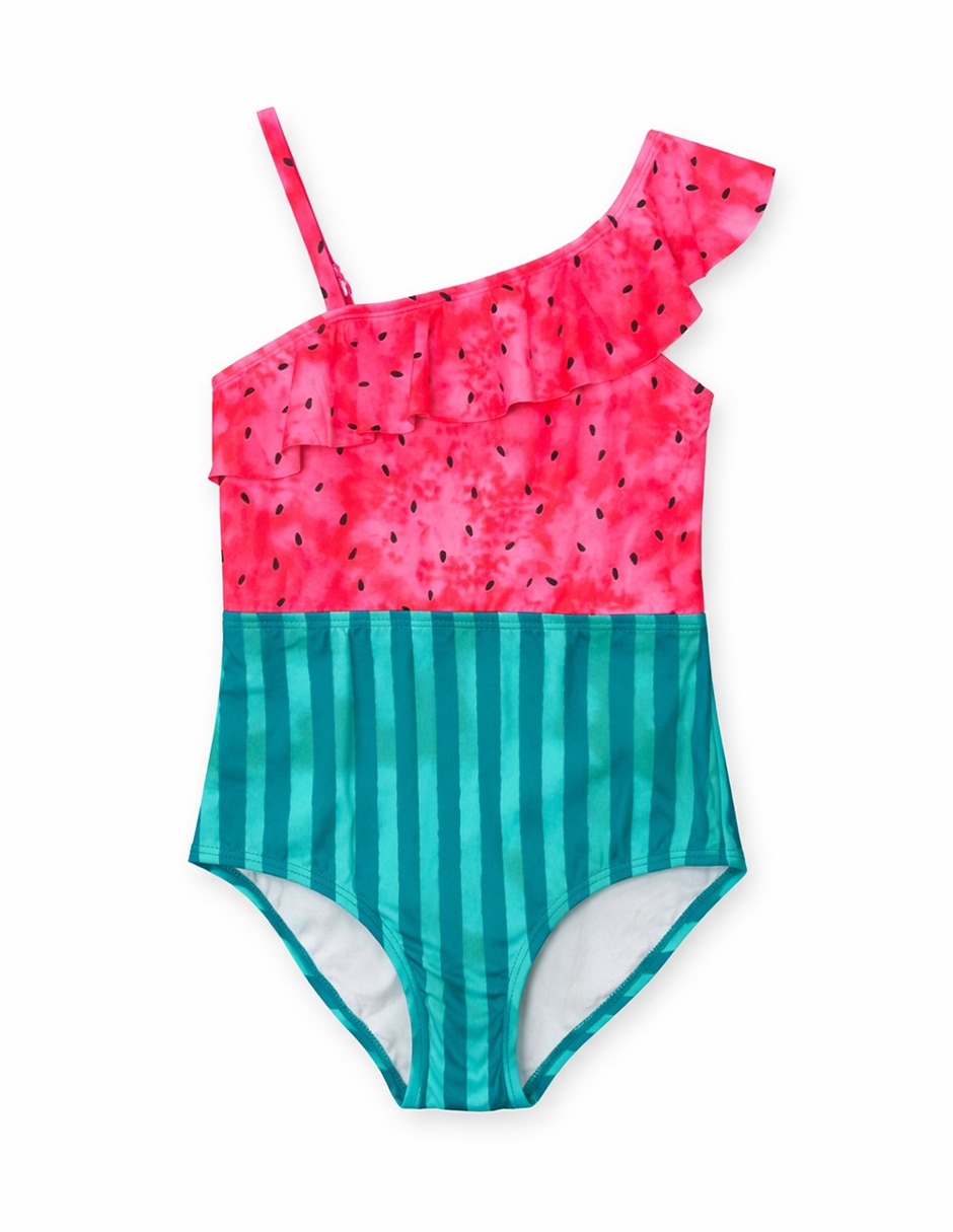 Traje de baño completo Frutal para niña Traje de baño completo Frutal para niña