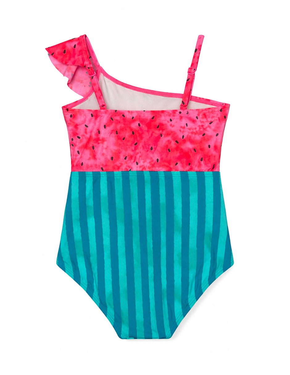 Traje de baño completo Frutal para niña 4