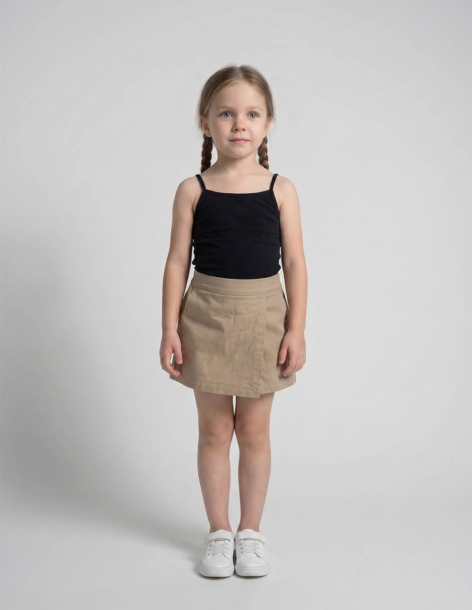 Faldashort para niña 3