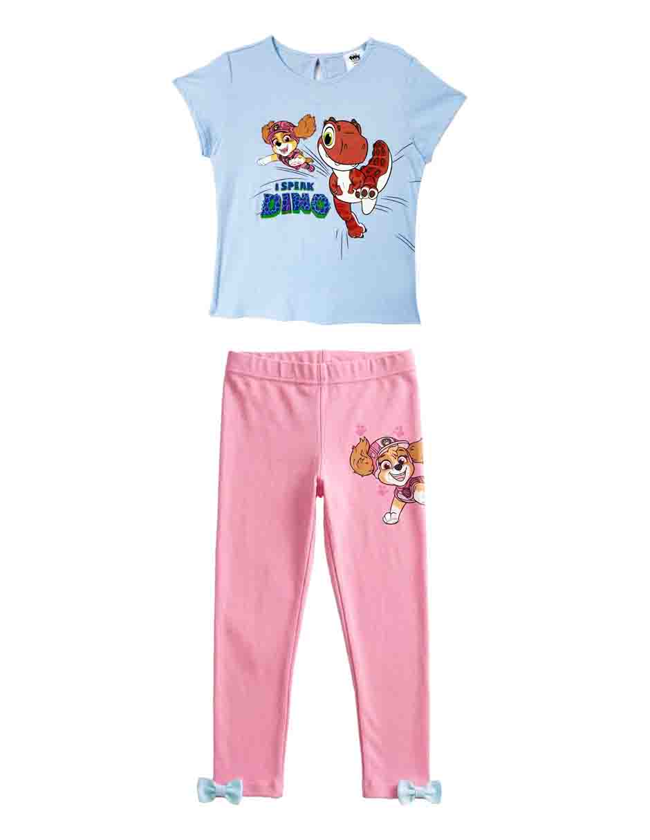Conjunto casual de algodón para niña Conjunto casual de algodón para niña