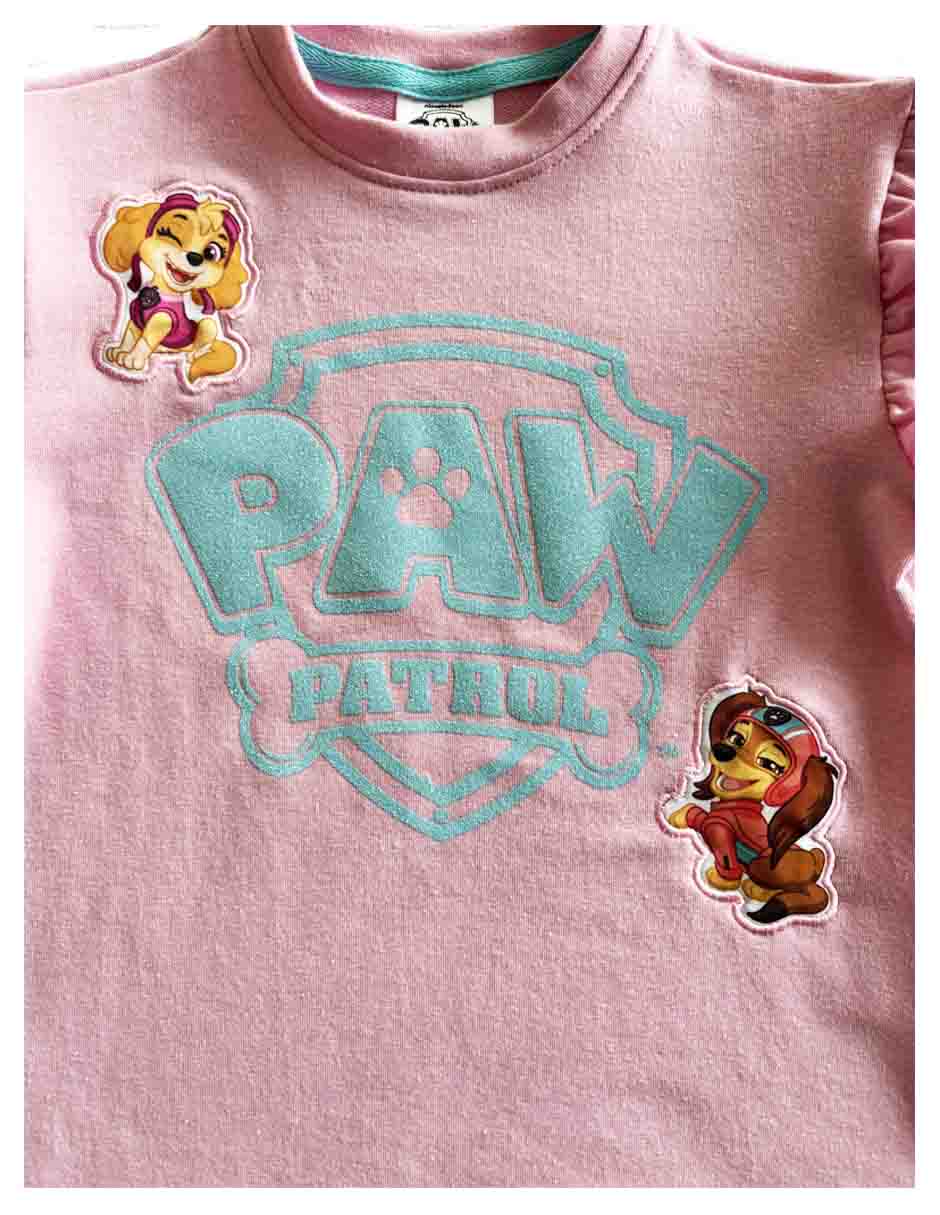 Sudadera o celeccion paw patrol para niña 3