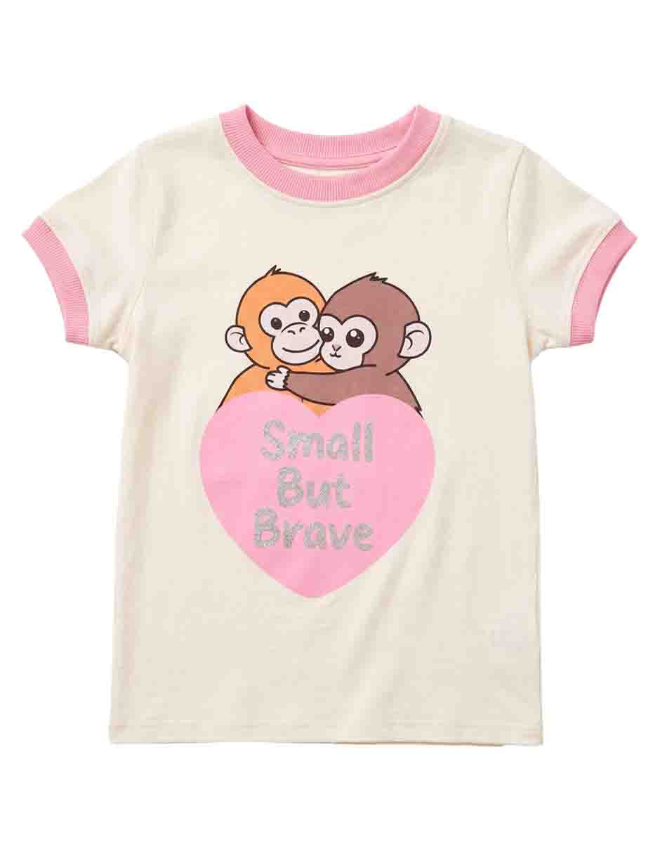 Playera manga corta para niña 1