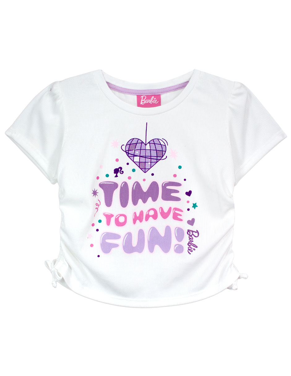 Playera Hanna manga corta para niña Playera Hanna manga corta para niña