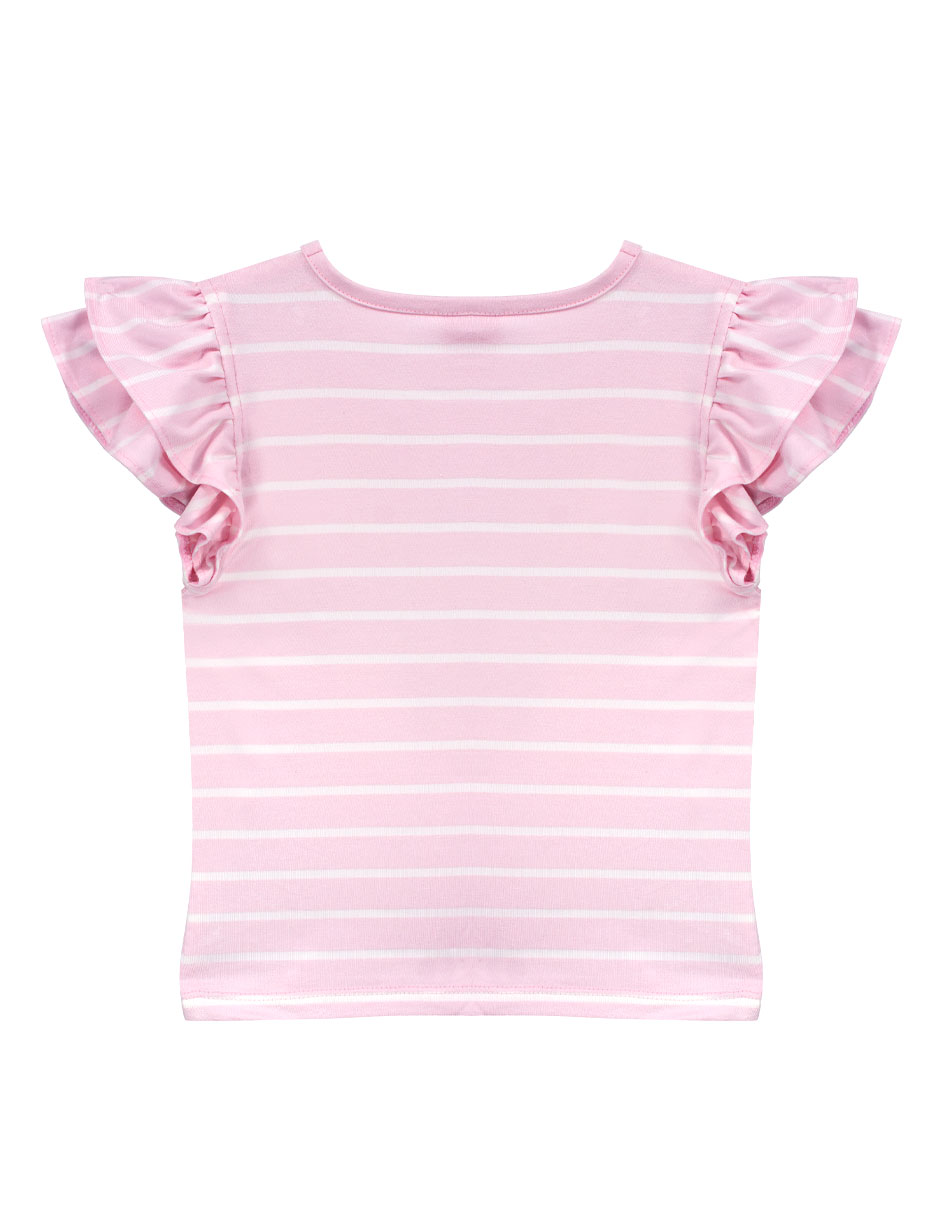 Playera Hilda manga corta para niña