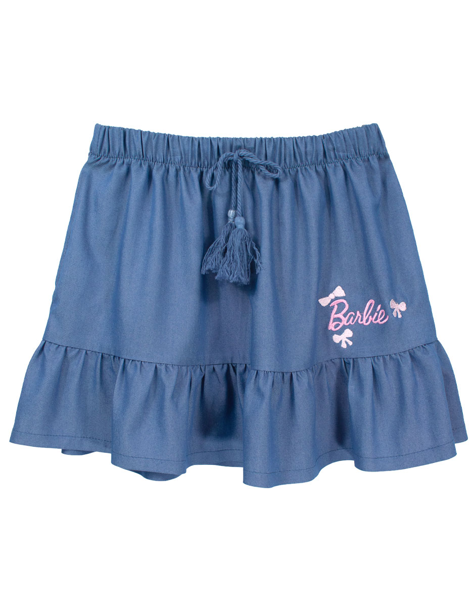 Falda hilda barbie para niña Falda hilda barbie para niña