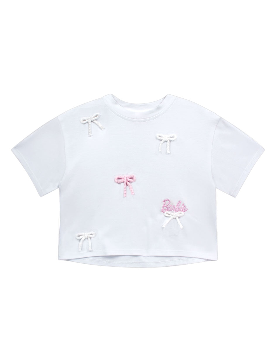 Playera hilda manga corta para niña
