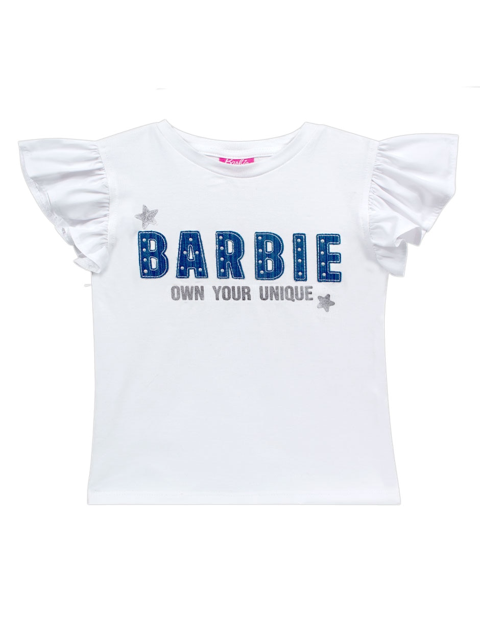 Playera heidy manga regular para niña Playera heidy manga regular para niña