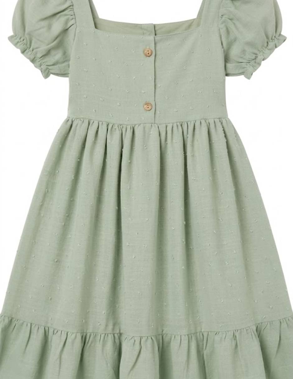 Vestido manga corta para niña Vestido manga corta para niña