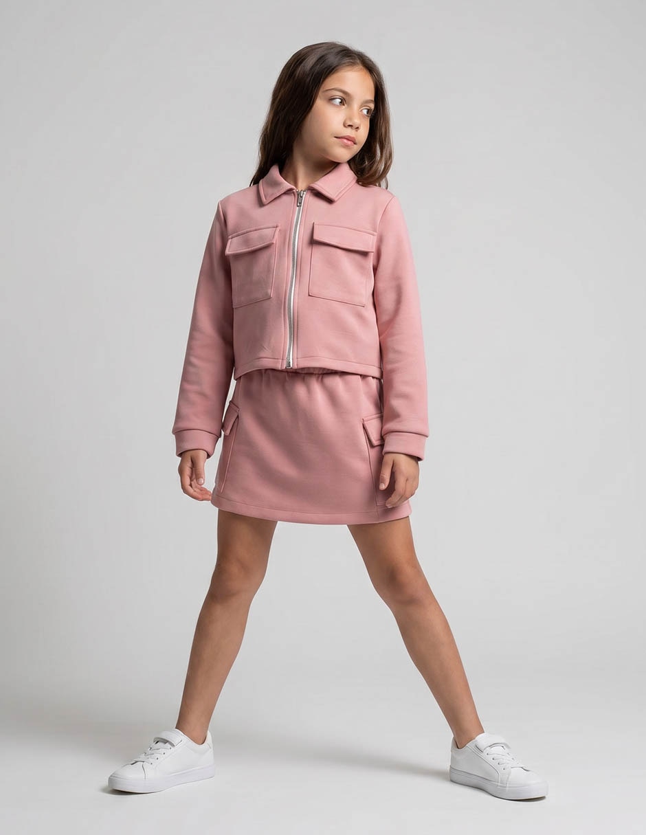 Conjunto de algodón para niña 2 piezas Conjunto de algodón para niña 2 piezas