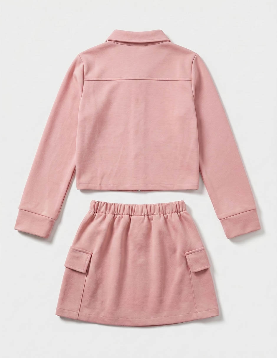Conjunto de algodón para niña 2 piezas 3