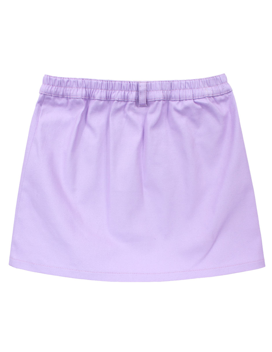 Falda hanna barbie de gabardina para niña