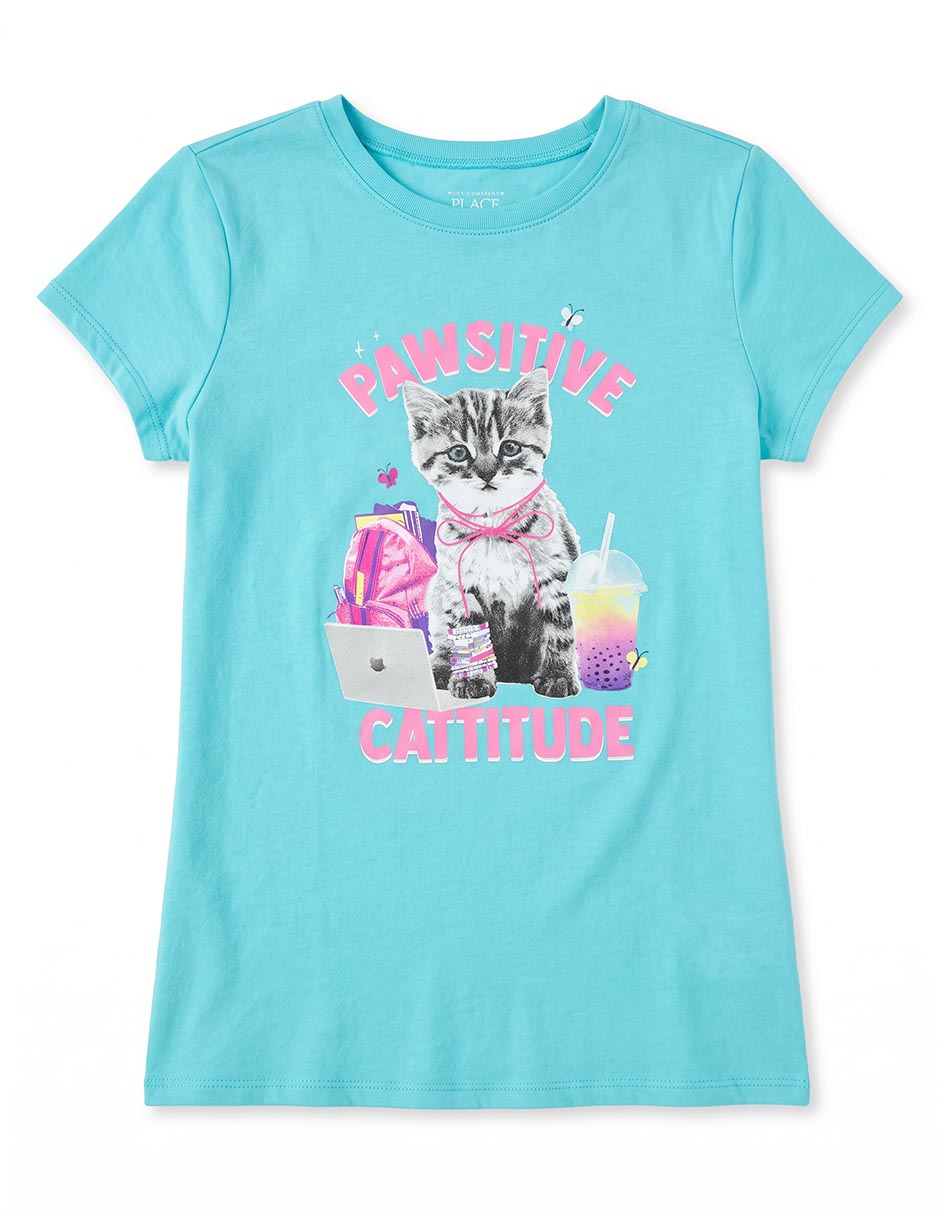 Playera That's It manga corta para niña Playera That's It manga corta para niña