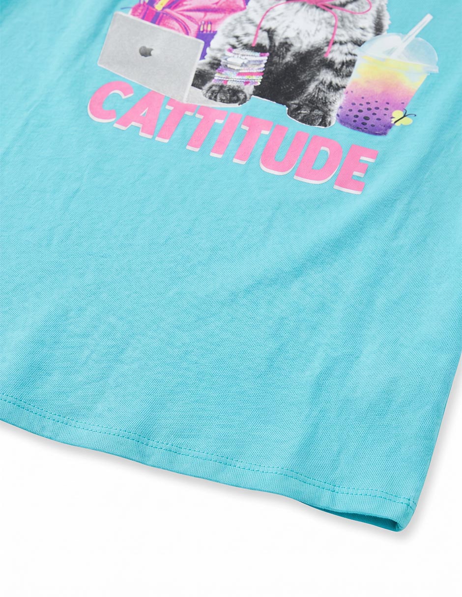 Playera That's It manga corta para niña 4