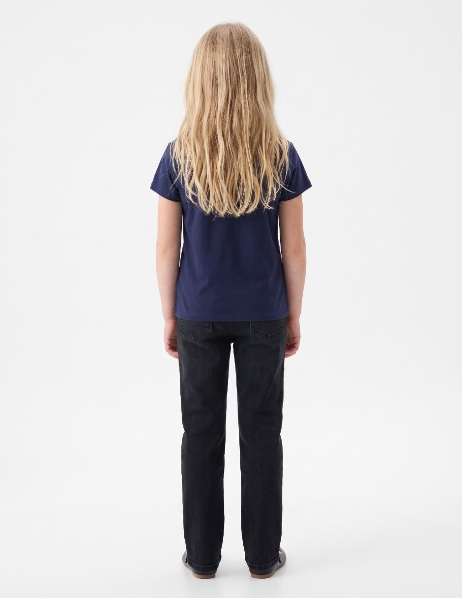 Playera manga corta para niña 2
