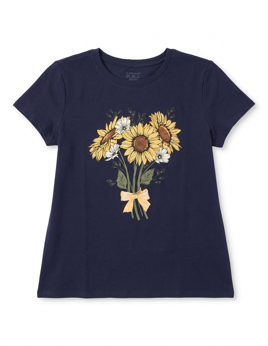 Playera manga corta para niña 3
