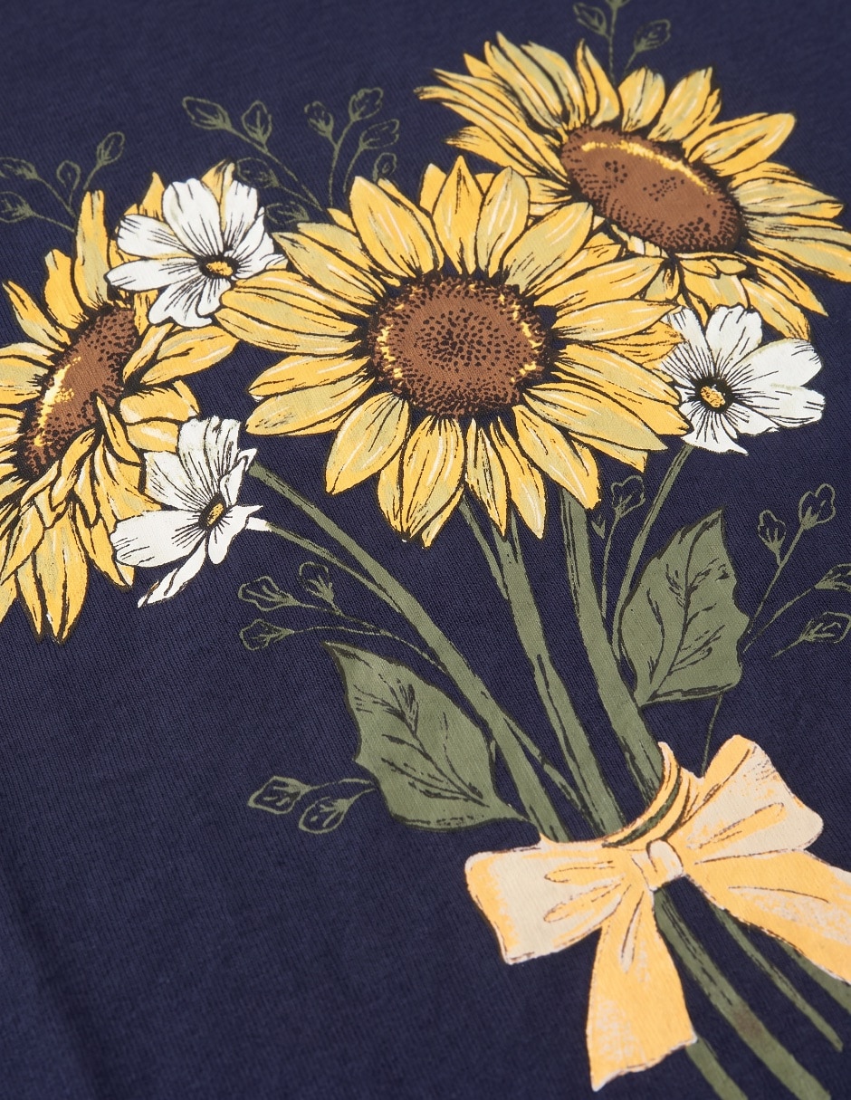 Playera manga corta para niña 5