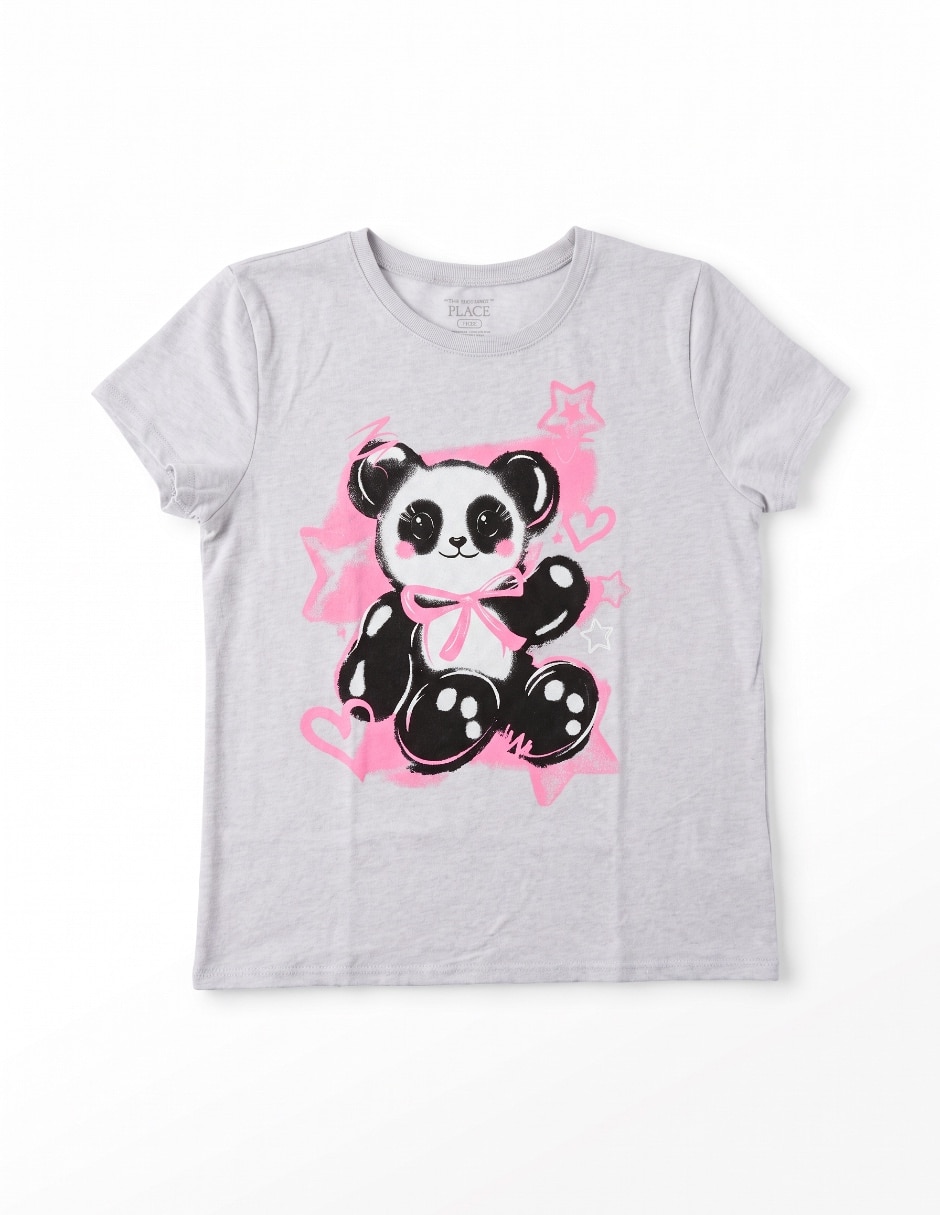 Playera manga corta para niña 3