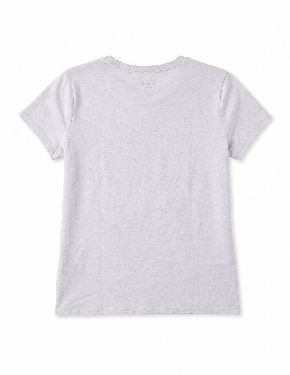 Playera manga corta para niña 4
