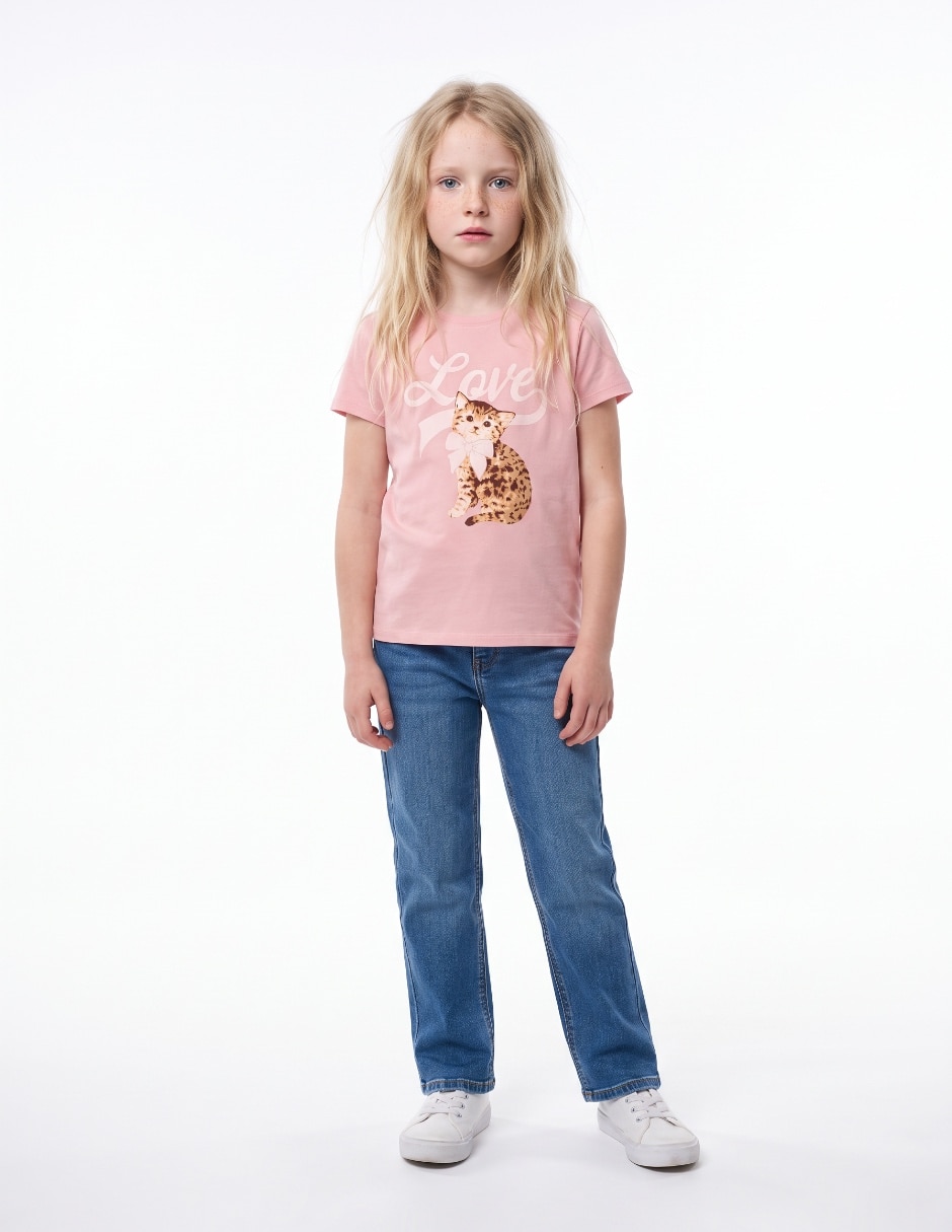 Playera The Children´s Place manga corta para niña Playera The Children´s Place manga corta para niña