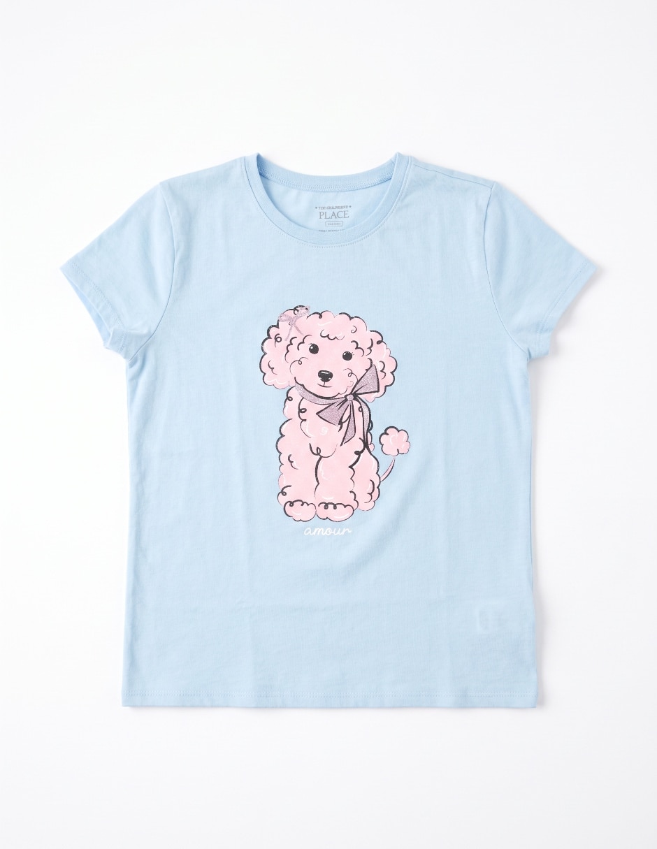 Playera manga corta para niña 3