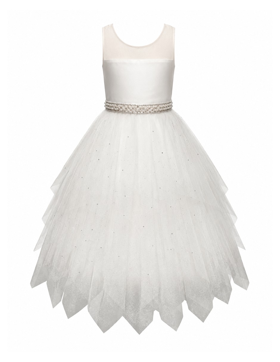Vestido Couture Princess sin manga para niña